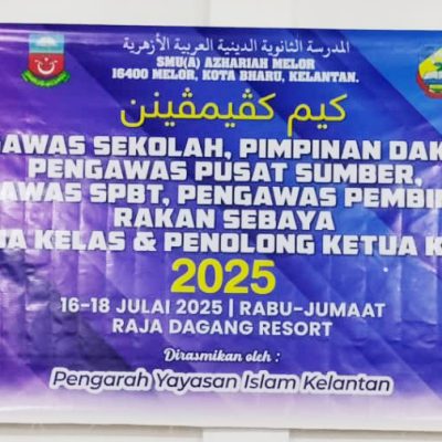 MAHASISWA KIAS JAYAKAN KEM KEPIMPINAN SMU (A) AZHARIAH, MELOR